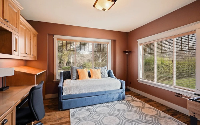 Craftsman-style Awbrey Home features Gas BBQ by RedAwning