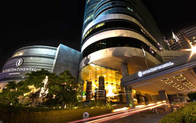 Отель Intercontinental Bangkok Бангкок вид на фасад