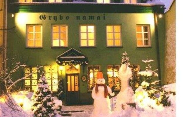 Отель Grybas House Вильнюс вид на фасад