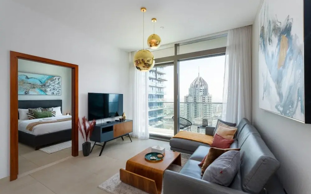 Sleek 1BR at Dubai Marina w Balcony