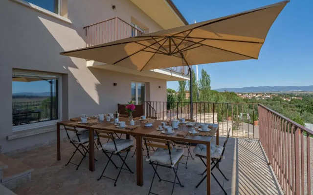 Villa Spaccasole su Cortona