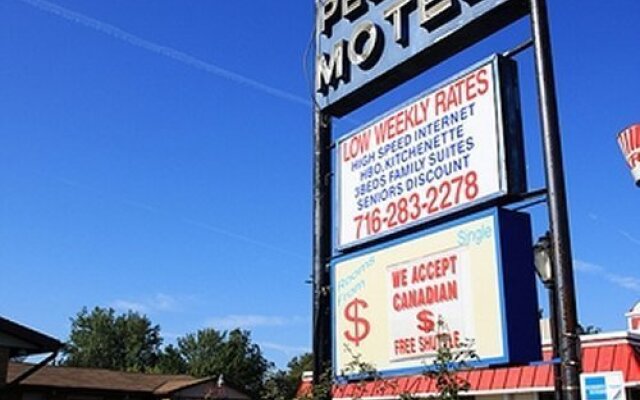 Отель Pelican Motel США, Ниагара-Фолс - отзывы, цены и фото номеров - забронировать отель Pelican Motel онлайн вид на фасад