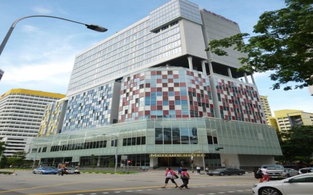 Отель Mercure Singapore Bugis Сингапур, Сингапур - 1 отзыв об отеле, цены и фото номеров - забронировать отель Mercure Singapore Bugis онлайн вид на фасад