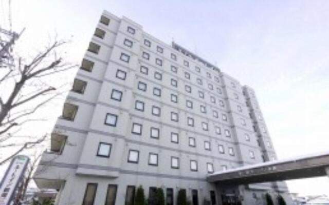 Hotel Route Inn Tsuruoka Inter Цуруока вид на фасад