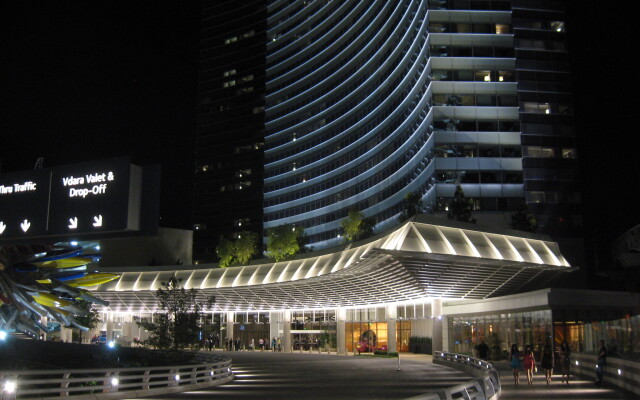 Отель Deluxe Suite at Vdara США, Лас-Вегас - отзывы, цены и фото номеров - забронировать отель Deluxe Suite at Vdara онлайн вид на фасад