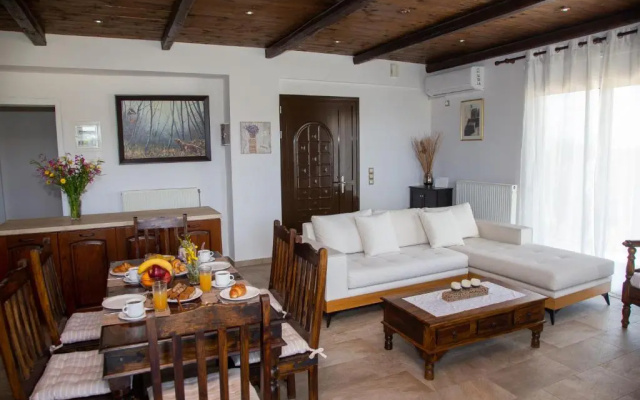 Mylos House with sea view