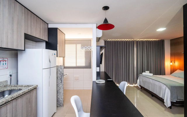 Flat Com Varanda No Setor Bueno   Th01403