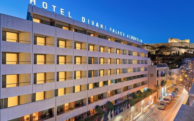 Отель Divani Palace Acropolis вид на фасад