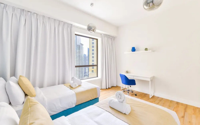 Luxury JBR - 2BR - Free Beach Resorts Access!