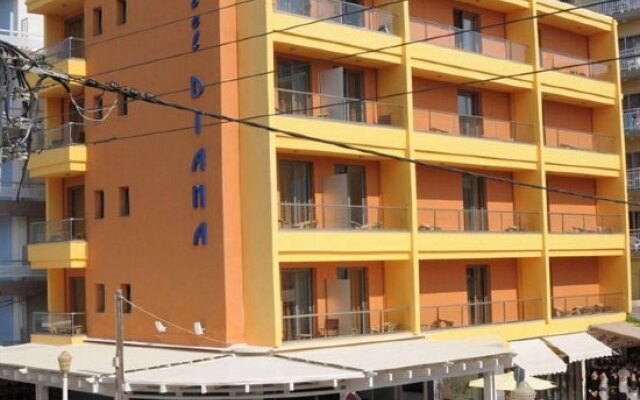 Diana Boutique Hotel вид на фасад