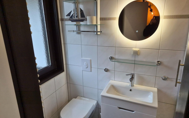 Freistehender Ferienbungalow im Fachwerkstil