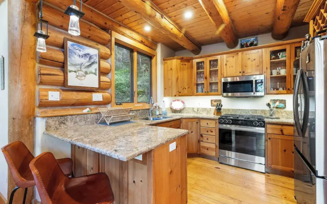 Stunning Views! Ski-in/out Mountain Village Cabin