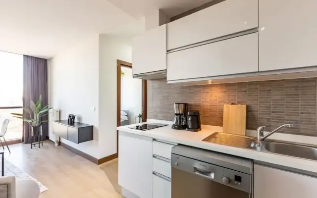 Charming Flat with Gorgeous City View in Atasehir