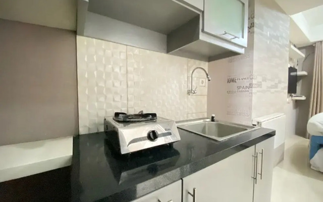 Homey Studio Furnished At Grand Asia Afrika Apartment
