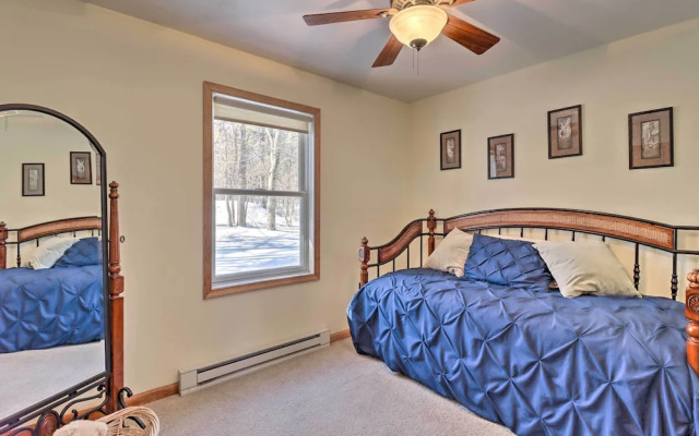 Deck, Pool, Trails Access: Pocono Family Home!