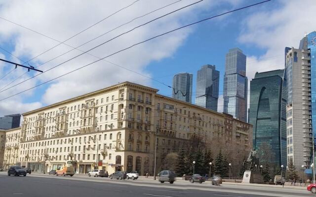Гостиница ApartExpo on Kutuzovsky 24 вид на фасад