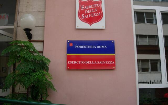 Отель Foresteria Roma вид на фасад