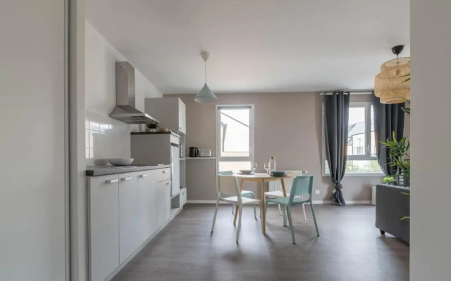 QUENTIN -Appartement proche gare, arrivée 24 24