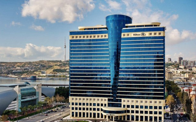 Hilton Baku Азербайджан, Баку - 13 отзывов об отеле, цены и фото номеров - забронировать отель Hilton Baku онлайн вид на фасад