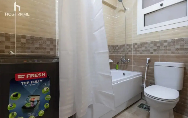 Bright apartment in rehab city