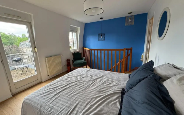 Charming Appartement With Roof Terrace in Vittel