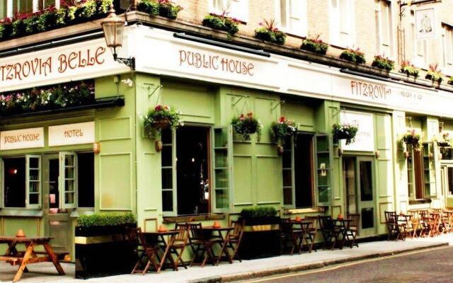 Fitzrovia Belle Public House & Hotel Лондон вид на фасад