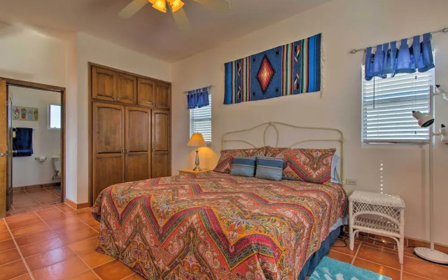 Charming Las Conchas Home w/ Patio: Steps to Beach