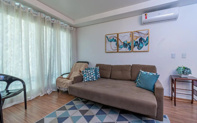 Apartamento Vivendas do Lago a 900 metros da Catedral