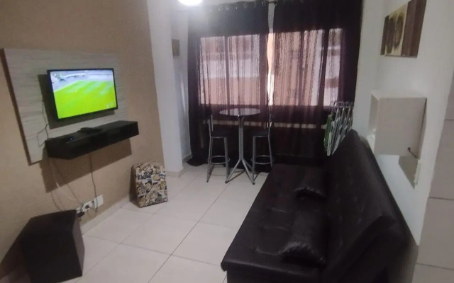 C207  Apto 1 Dorm Tv Smart E Wifi