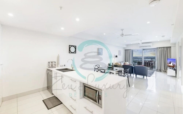ZEN OCEAN REEF - Cozy 2BR Sea View Apt