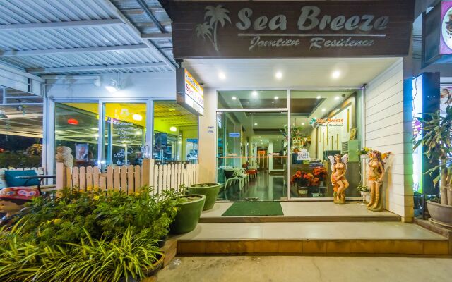 Отель Sea Breeze Jomtien Residence Таиланд, Паттайя - отзывы, цены и фото номеров - забронировать отель Sea Breeze Jomtien Residence онлайн вид на фасад