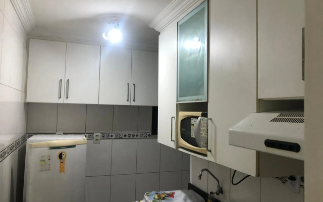 Apartamento aconchegante em condomínio fechado.