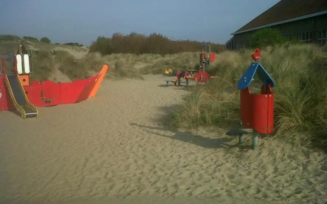 Voeten in het zand