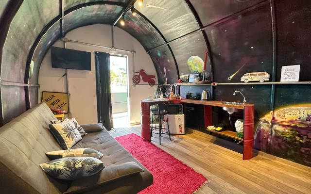 Cabana temática hipster