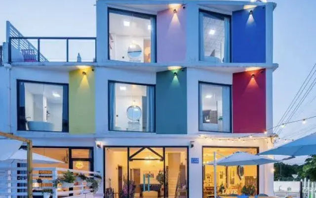 rainbow house