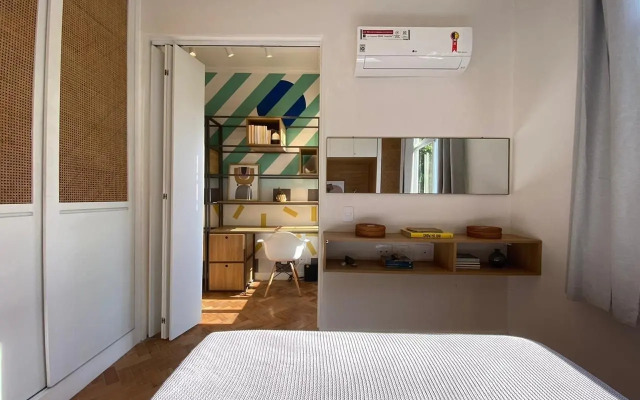 Elegância à Beira Mar: Apto 1qto C/ Smart Tv