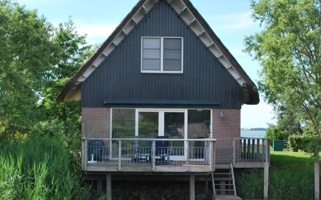 Villa on the Water With Sauna in Friesland