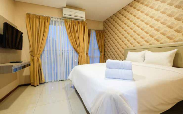 Pleasant 1BR Apartment Thamrin Residence By Travelio