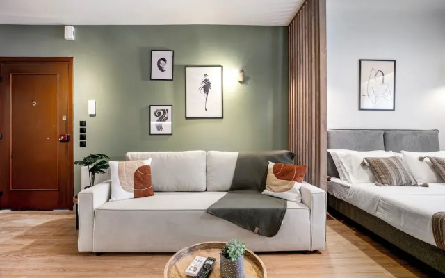 Avia Deluxe Studio- Athens Modern Escape