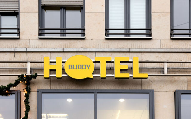 Buddy Hotel Мюнхен вид на фасад