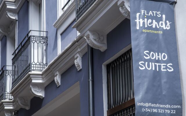 Отель Flats Friends Soho Suites вид на фасад