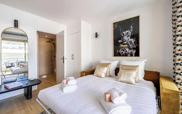 Harmonie With Private Terrace - Near Croisette