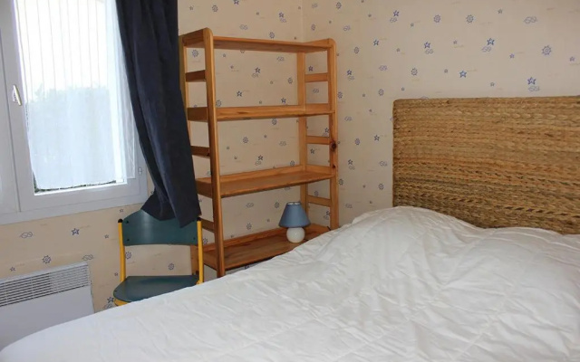 Une sympathique maison de vacances aux volets bleus