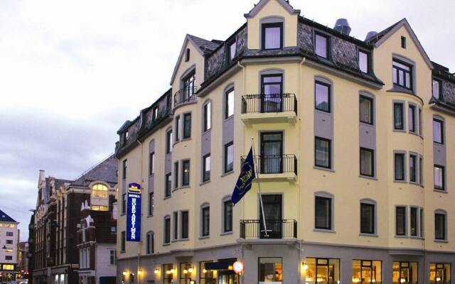 Отель Best Western Plus Hotell Hordaheimen Норвегия, Берген - 2 отзыва об отеле, цены и фото номеров - забронировать отель Best Western Plus Hotell Hordaheimen онлайн вид на фасад