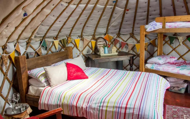 Mongolian Yurts Fordhall Organic Farm