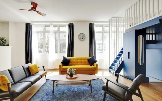 Authentic Loft - 2br/8p - Oberkampf
