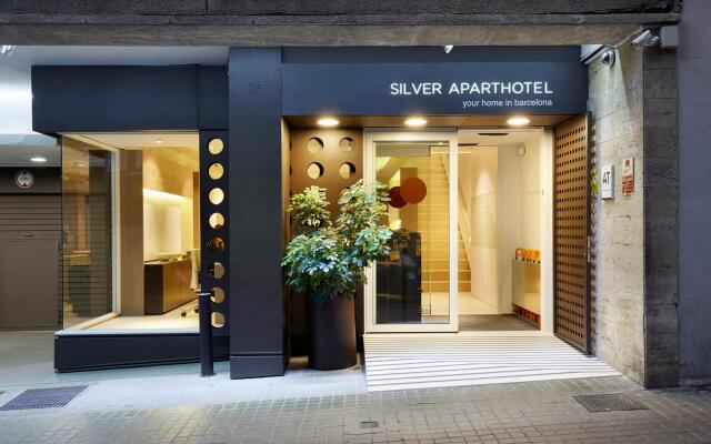Отель Aparthotel Silver вид на фасад