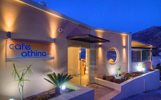 Отель Athina Hotel Crete Греция, Милопотамос - отзывы, цены и фото номеров - забронировать отель Athina Hotel Crete онлайн вид на фасад