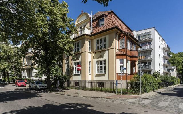 Апартаменты Sanhaus Apartments Сопот вид на фасад