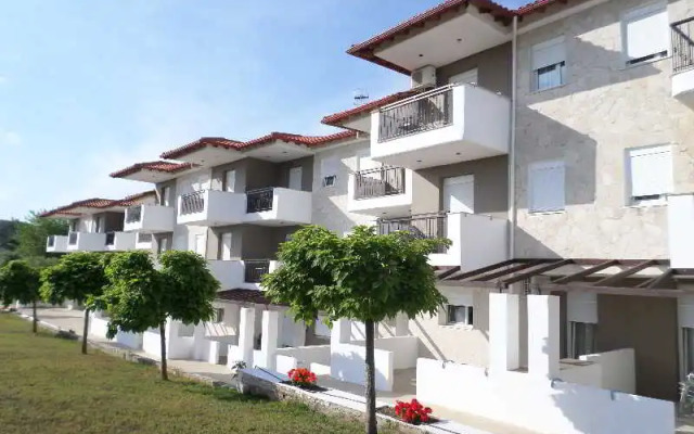 Отель Ampelia Hotel Греция, Ханиотис - отзывы, цены и фото номеров - забронировать отель Ampelia Hotel онлайн вид на фасад